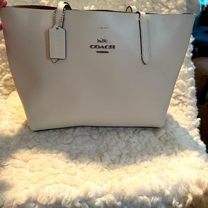 Authentic large Coach tote